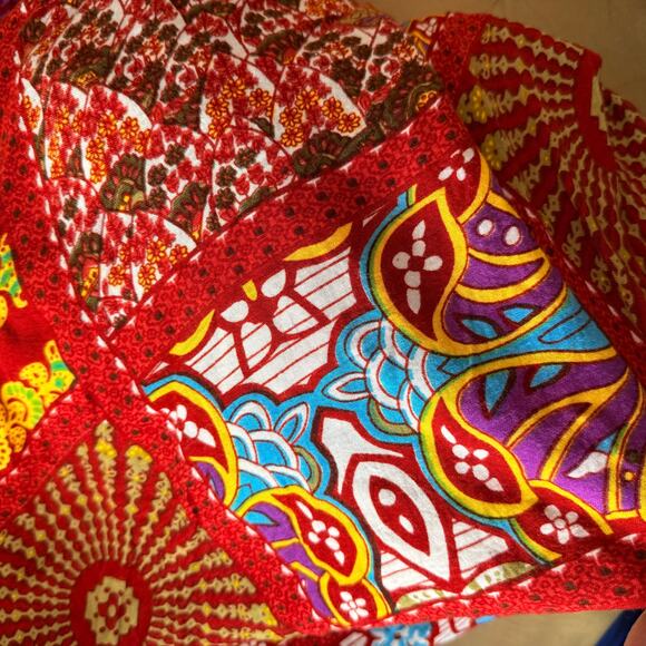 Earthbound Trading Co Gauchos WIDE leg palazzo pants boho gypsy M medium - Picture 12 of 15